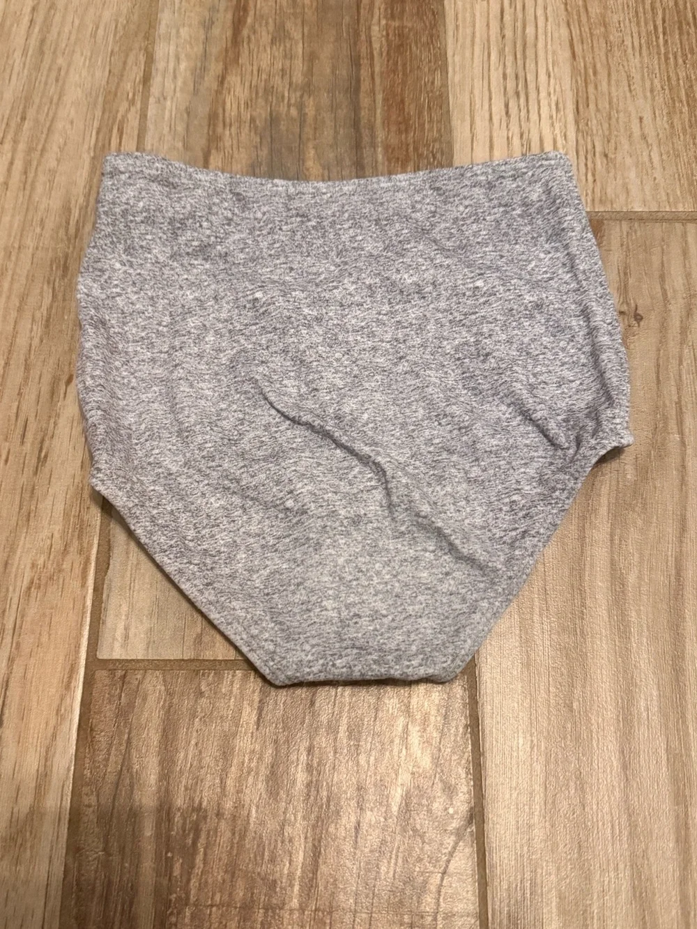 Kortni Jeane Mini Gray High Waisted Swim Bottoms
